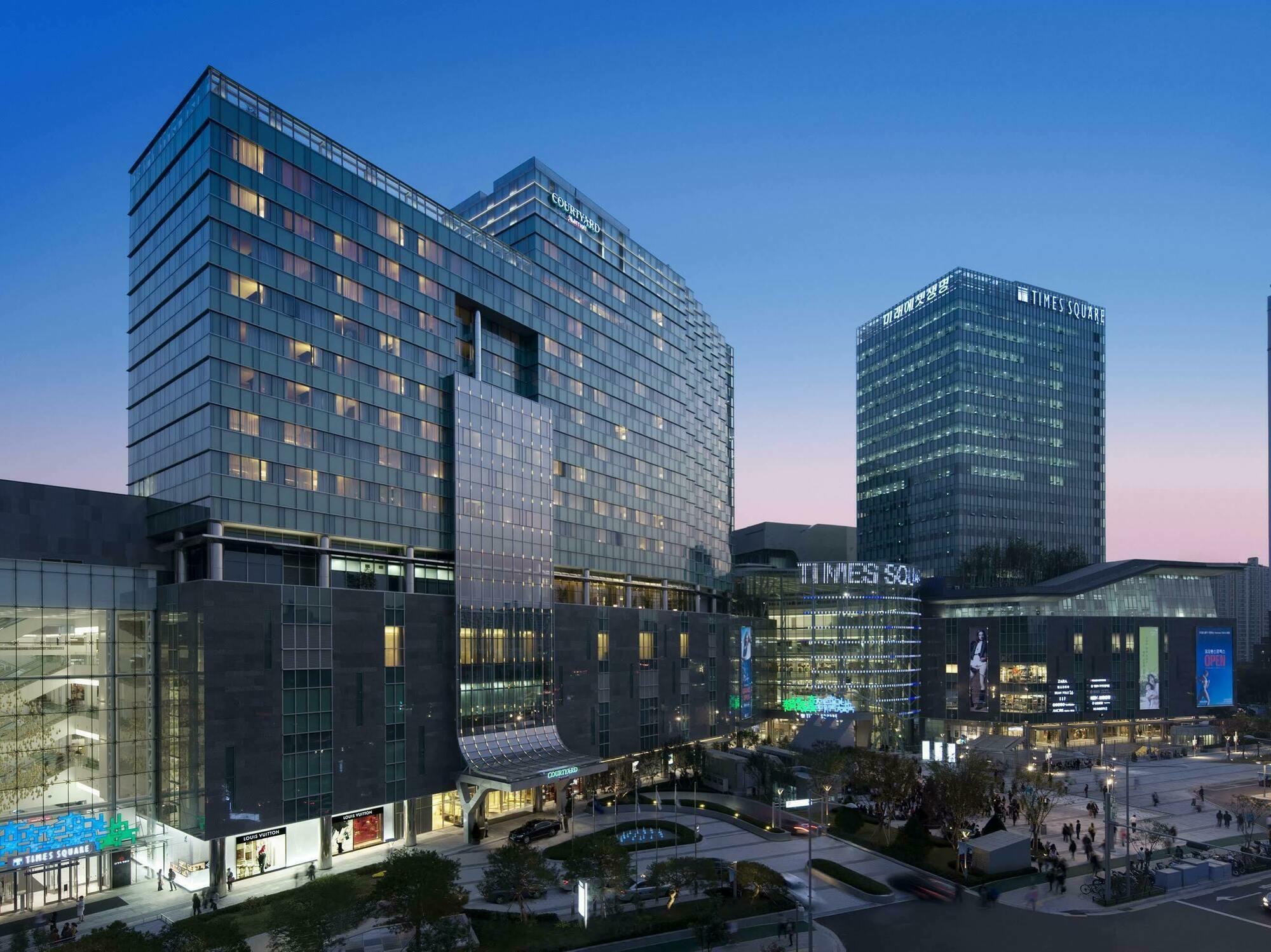 Hotel Courtyard By Marriott Seoul Times Square Zewnętrze zdjęcie
